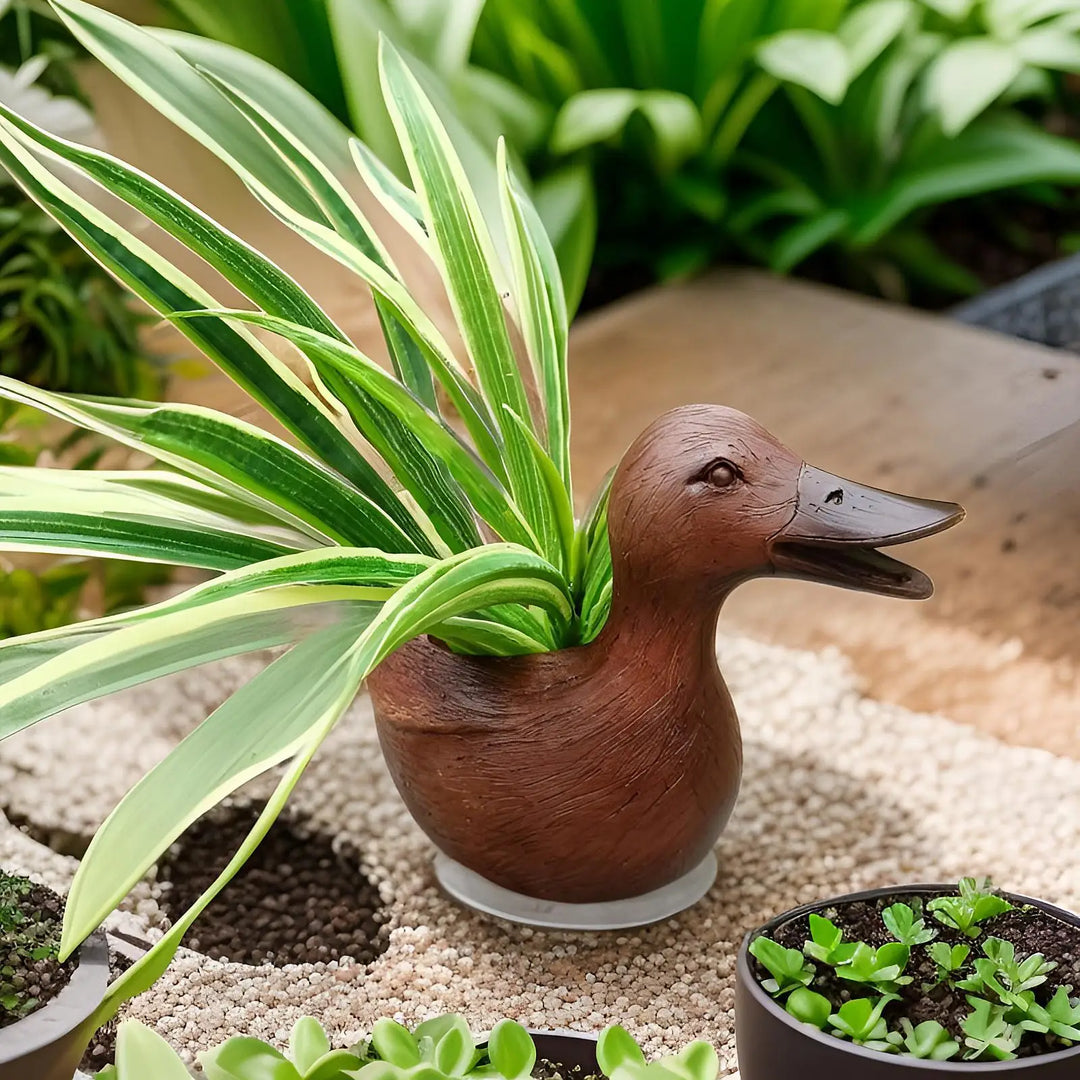 Figurka Kaczki Doniczka – QuackyPlanter-Trend Polska