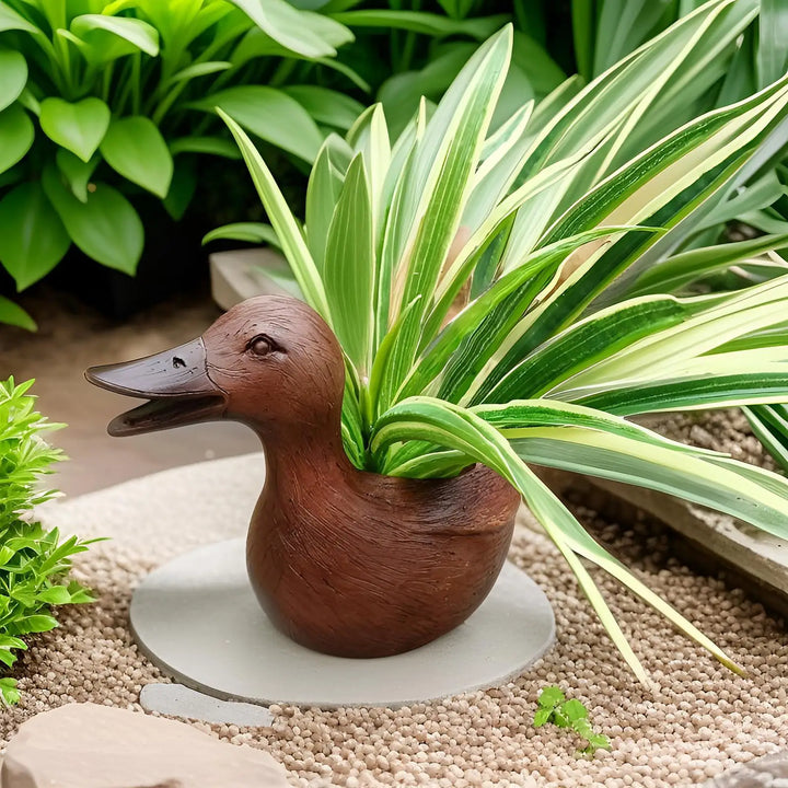 Figurka Kaczki Doniczka – QuackyPlanter-Trend Polska