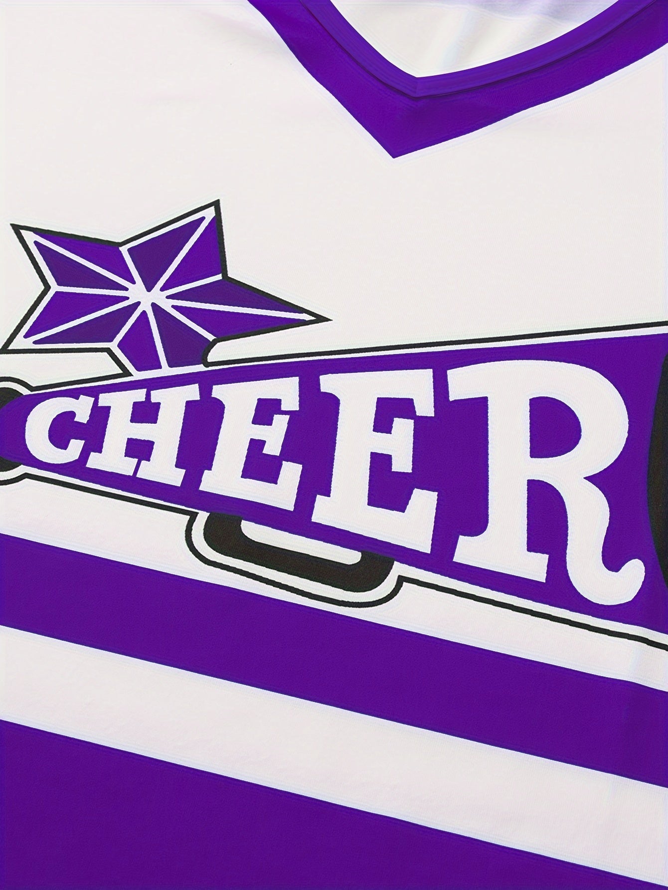 Fioletowy zestaw cheerleaderki dla dzieci – Sparkzi-4-5 lat-Trend Polska