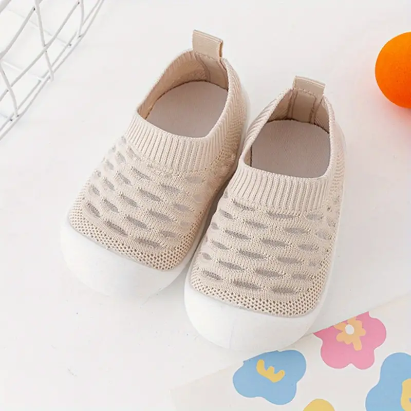 FlexiSteps – Oddychające Białe Buty Bez Nakładek dla Maluchów-Khaki-18-19-Trend Polska