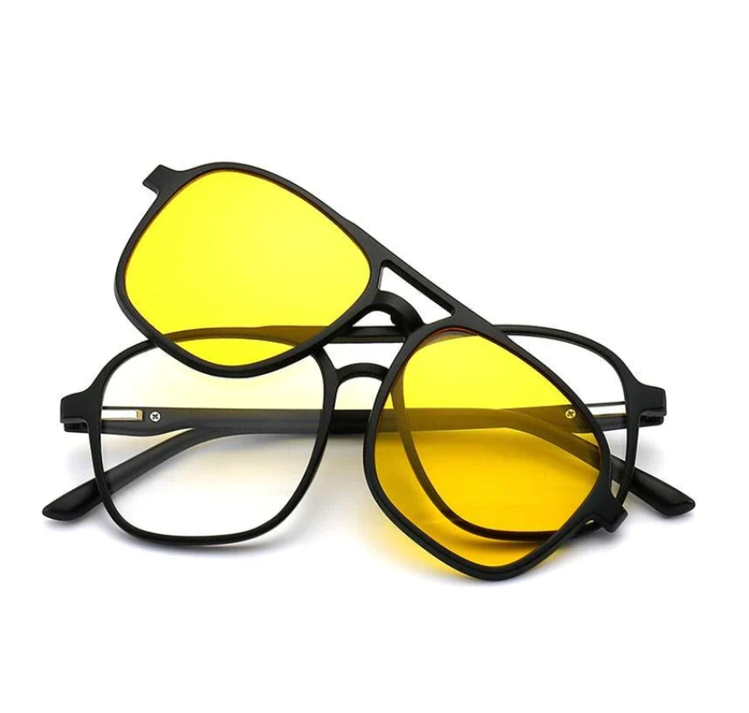 FlexView 6-w-1 | Okulary przeciwsłoneczne z wymiennymi soczewkami (akcja 1+1 gratis)-Trend Polska