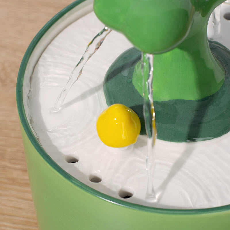 Fontanna dla kotów - SpringFlow™-Zielony-1000ml-Trend Polska