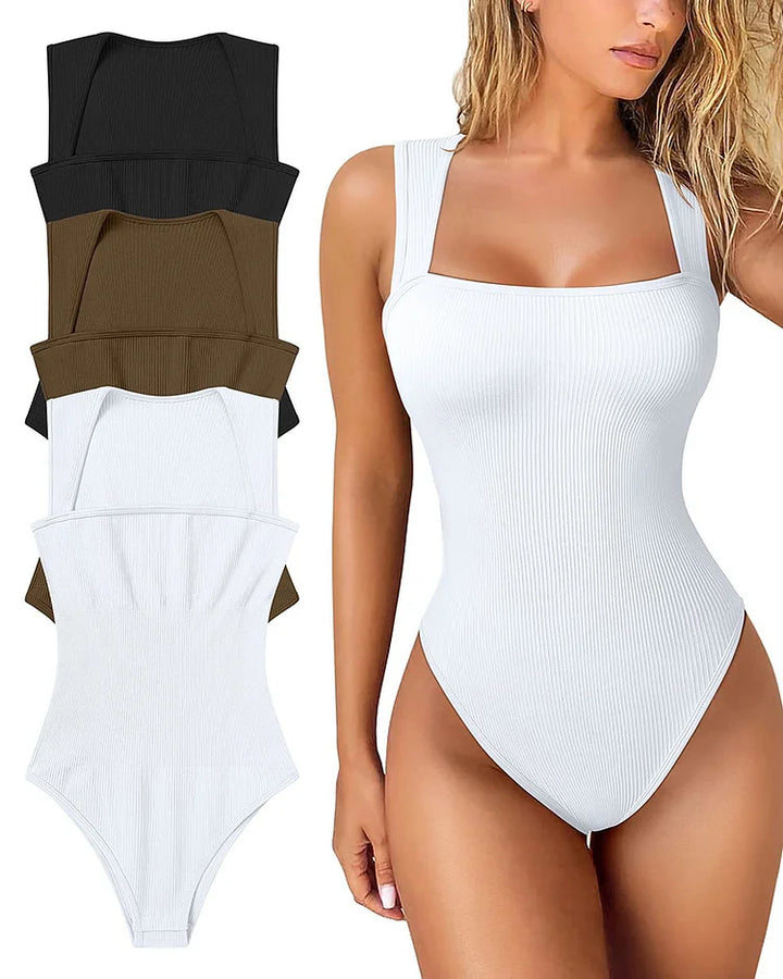 Formujący damski body z efektem modelującym – Sophie-Biały-S-Trend Polska