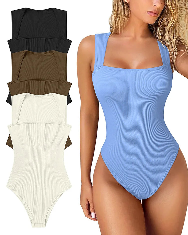 Formujący damski body z efektem modelującym – Sophie-Błękitny-S-Trend Polska