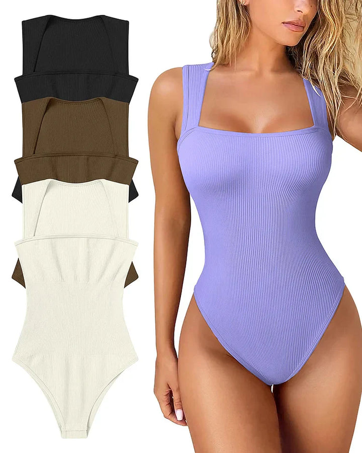 Formujący damski body z efektem modelującym – Sophie-Liliowy-S-Trend Polska