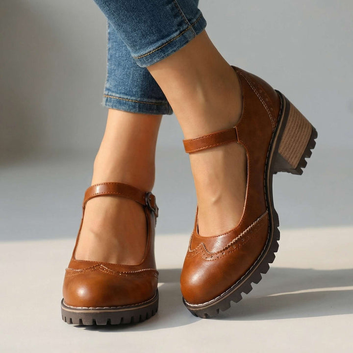 Vintage Mary Jane Shoes for Women with Adjustable Strap 2
