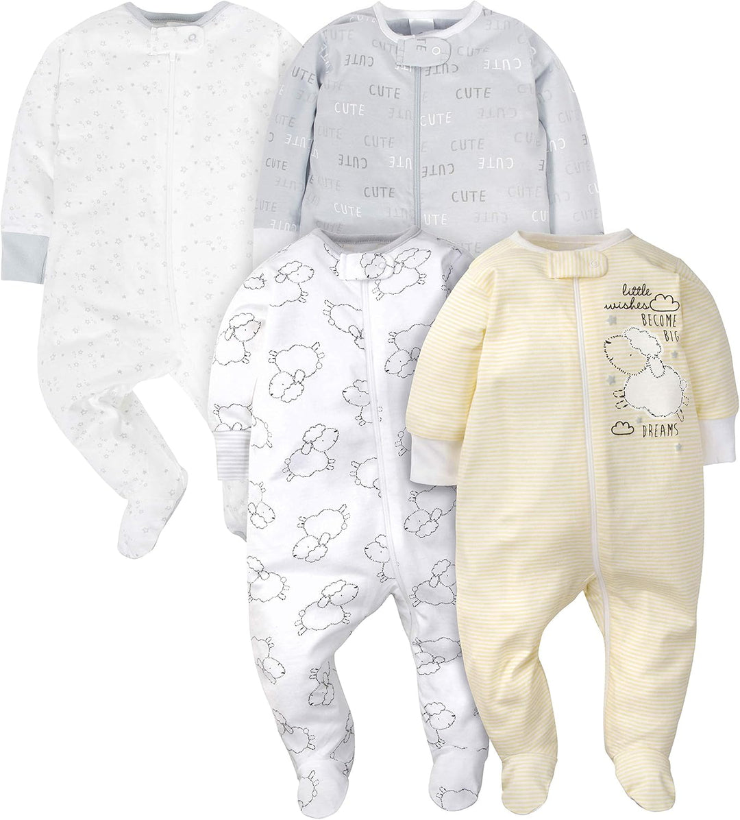Gerber Baby Śpioszek dla chłopców z stopami-D-0-3 miesięcy-Trend Polska