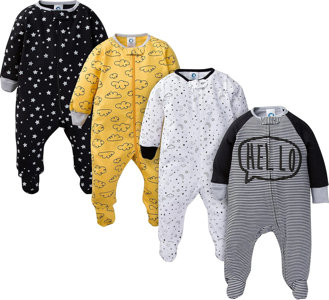 Gerber Baby Śpioszek dla chłopców z stopami-H-0-3 miesięcy-Trend Polska