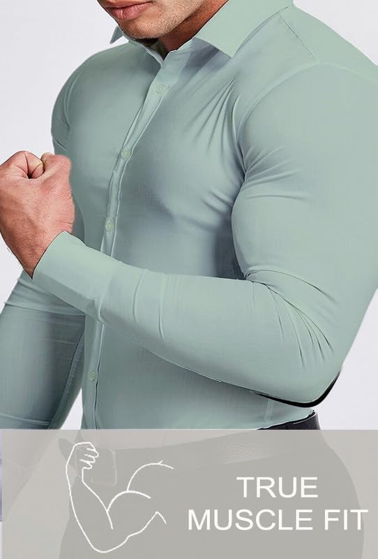 Gładka slim fit koszula męska - David-Czarny-S-Trend Polska