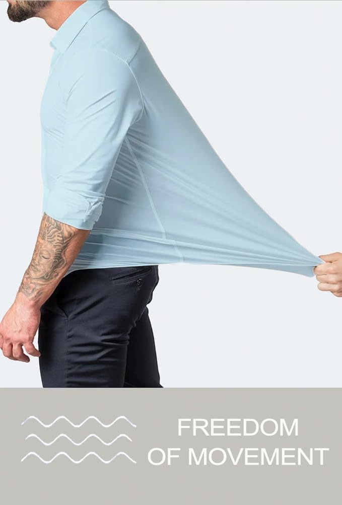 Gładka slim fit koszula męska - David-Czarny-S-Trend Polska