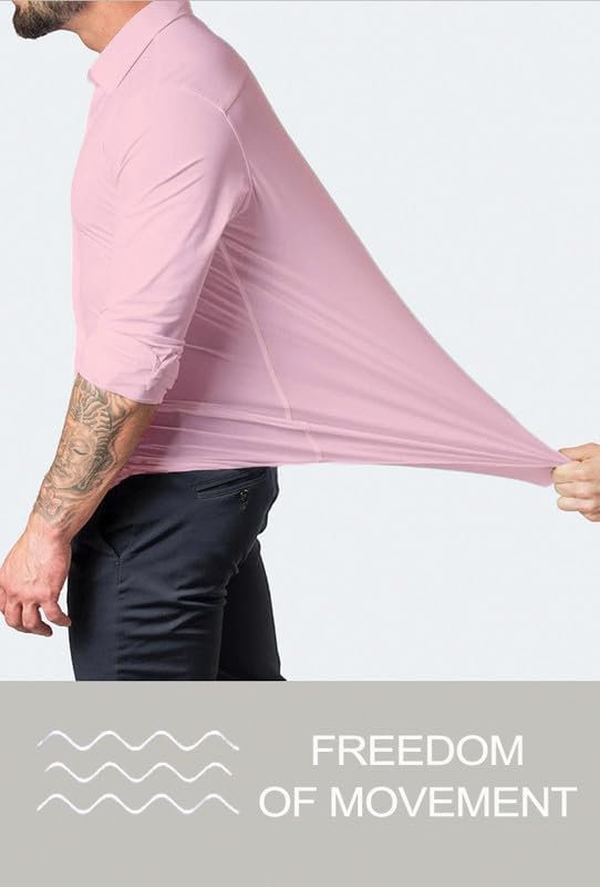 Gładka slim fit koszula męska - David-Czarny-S-Trend Polska