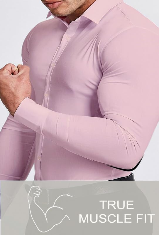 Gładka slim fit koszula męska - David-Czarny-S-Trend Polska