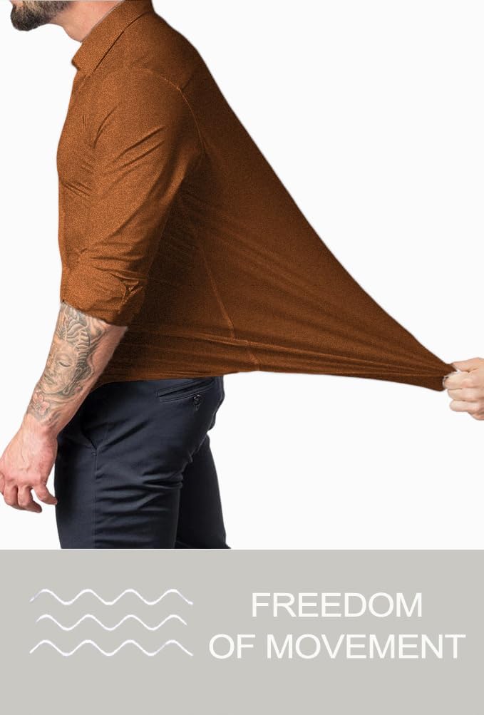 Gładka slim fit koszula męska - David-Czarny-S-Trend Polska