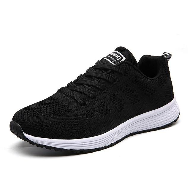GlideFit Comfort | Casual ortopedyczne buty do biegania dla kobiet-Czarny-35-Trend Polska