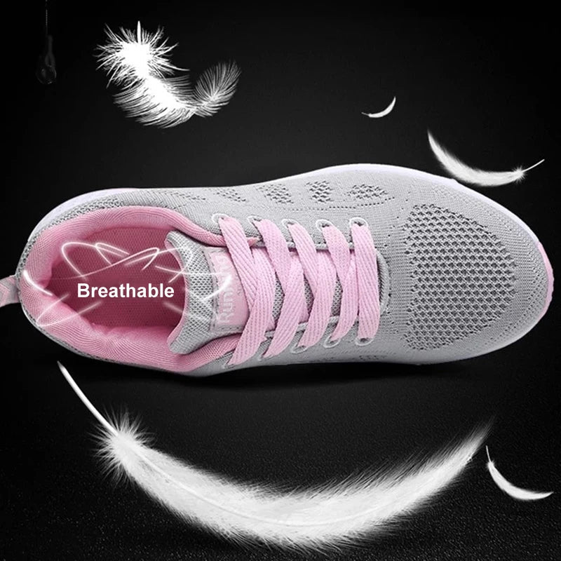 GlideFit Comfort | Casual ortopedyczne buty do biegania dla kobiet-Czarny-35-Trend Polska