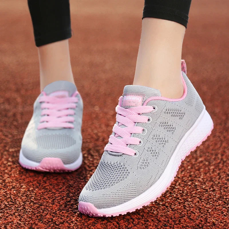 GlideFit Comfort | Casual ortopedyczne buty do biegania dla kobiet-Czarny-35-Trend Polska