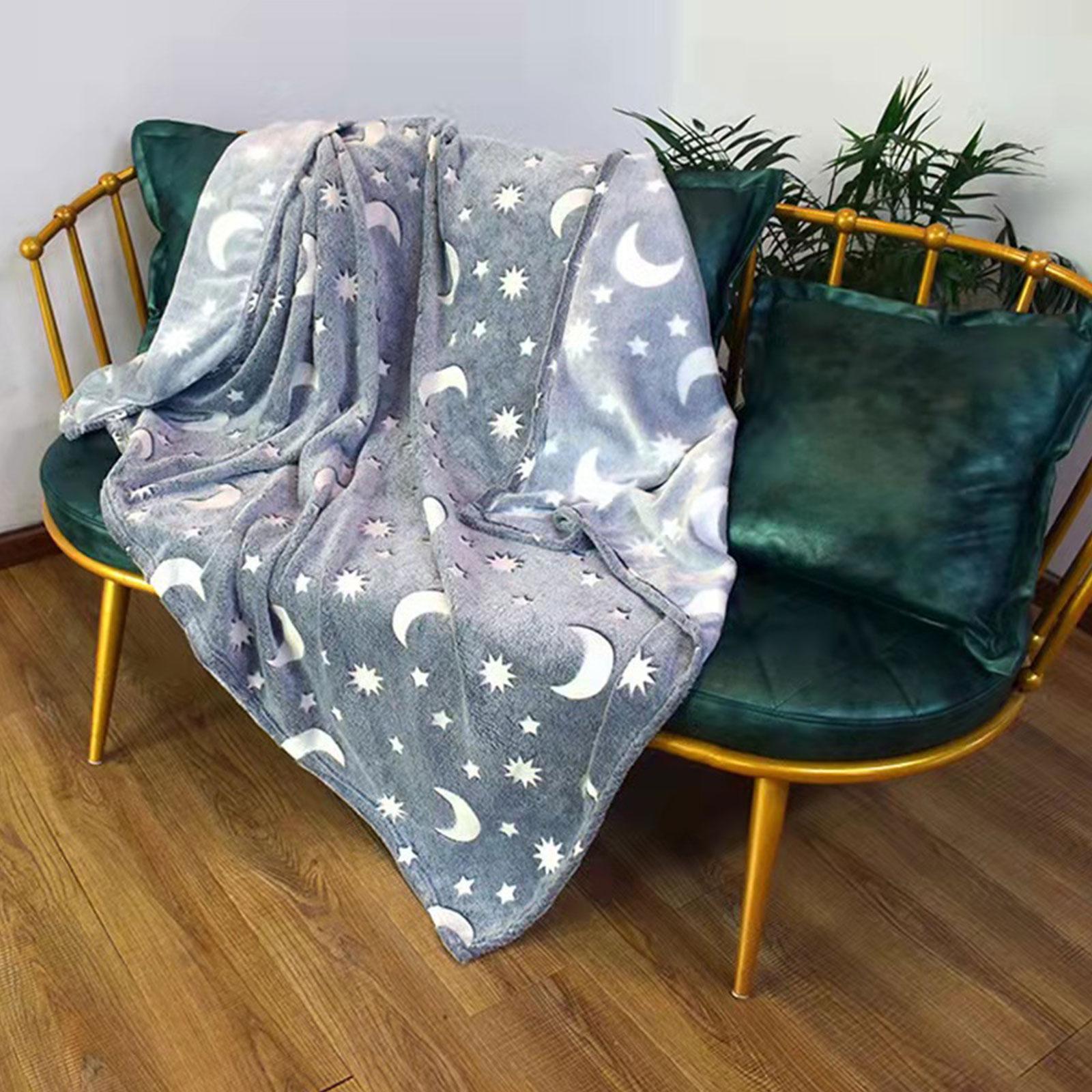 Glow in the Dark Kinderdeken – TwinkleTuck-Księżyc i gwiazdy-100 x 150 cm-Trend Polska