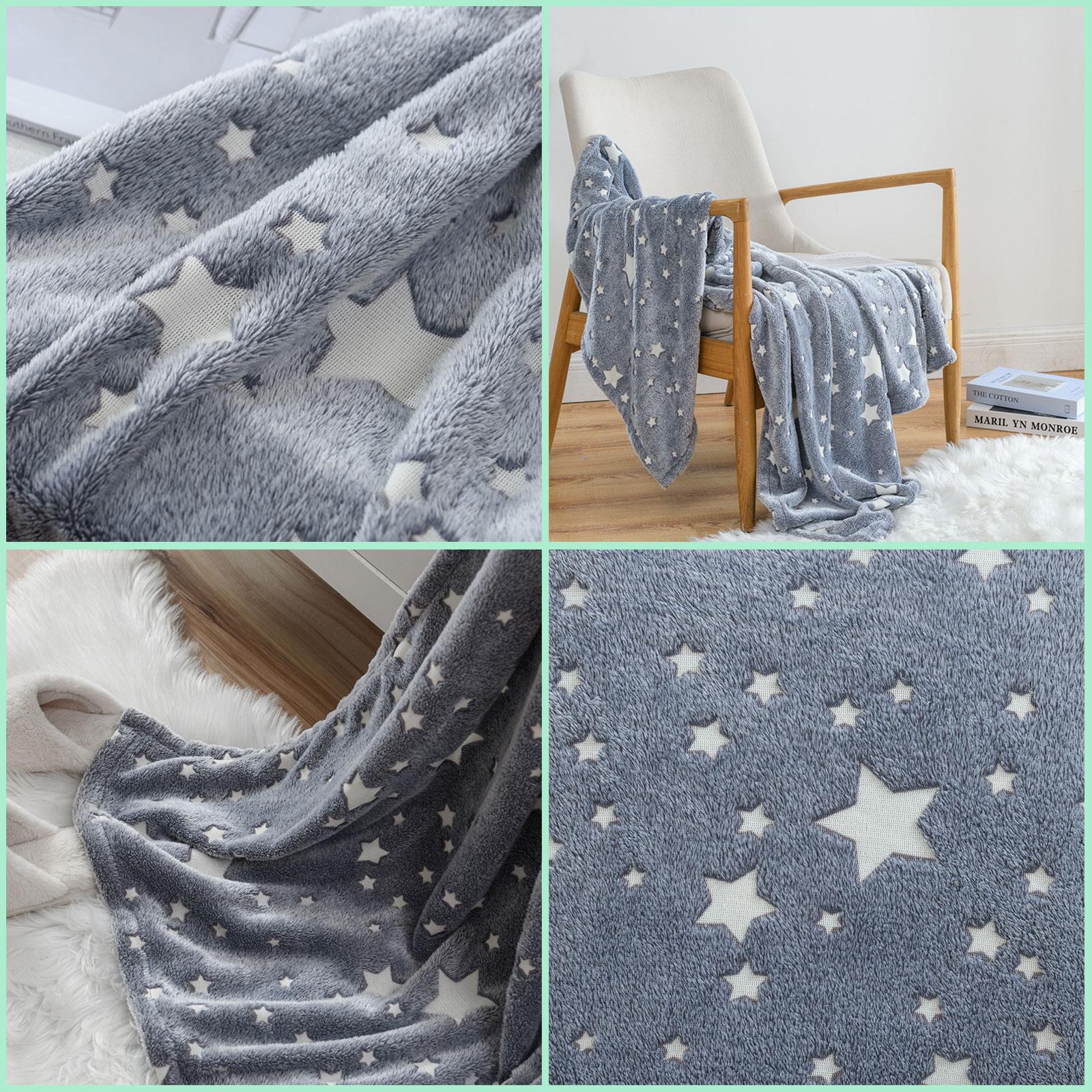 Glow in the Dark Kinderdeken – TwinkleTuck-Gwiazdy-100 x 150 cm-Trend Polska