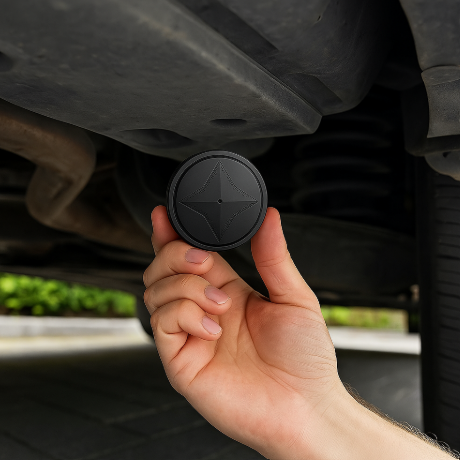 GPS Tracker Magnetyczny Kompaktowy – Lokalizacja w czasie rzeczywistym dla pojazdów, zwierząt domowych i przedmiotów wartościowych – Ładowany przez USB-Trend Polska