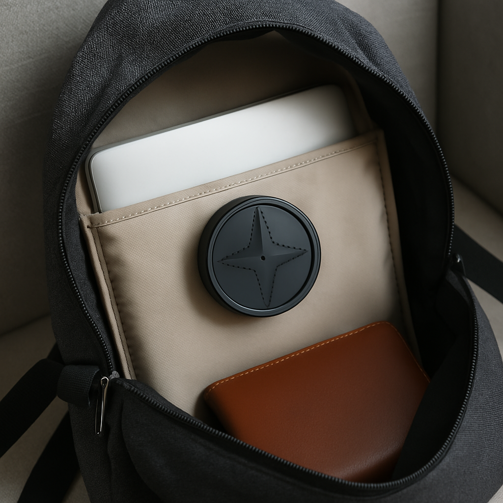 GPS Tracker Magnetyczny Kompaktowy – Lokalizacja w czasie rzeczywistym dla pojazdów, zwierząt domowych i przedmiotów wartościowych – Ładowany przez USB-Trend Polska