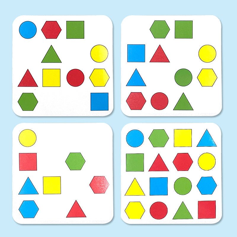 Gra Kształtów Montessori - ShapeMaster-Trend Polska
