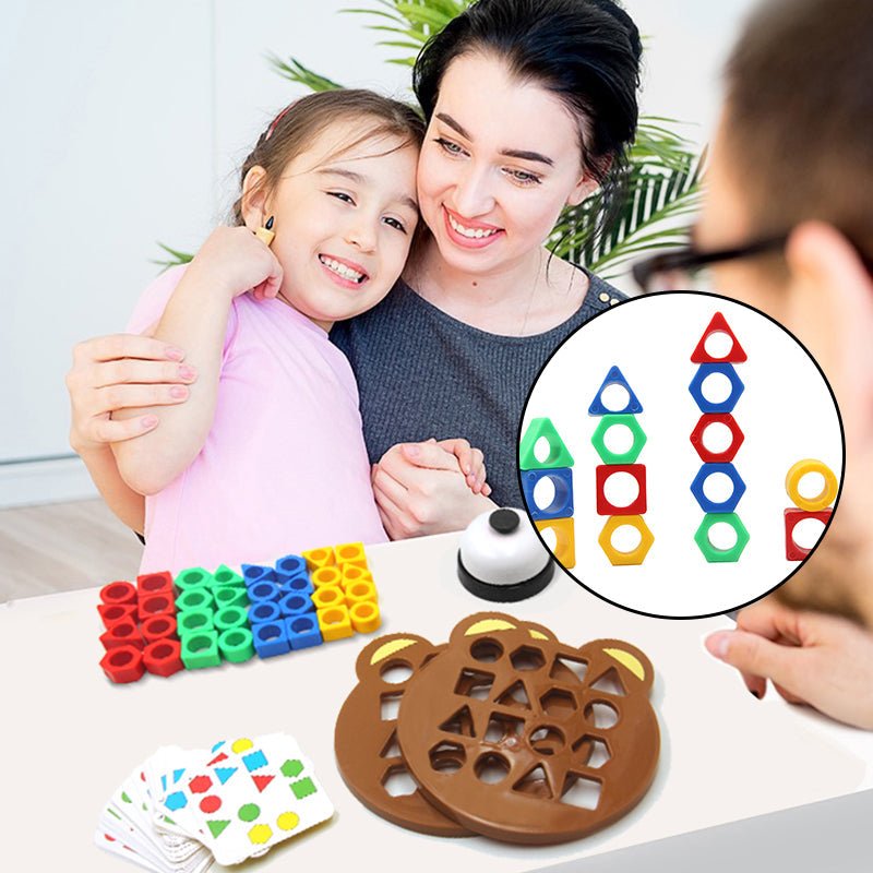 Gra Kształtów Montessori - ShapeMaster-Trend Polska