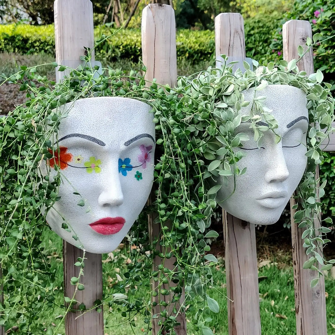 Hars Ludzka Twarz Wiszący Doniczkowy - FaceVibe-A-Trend Polska