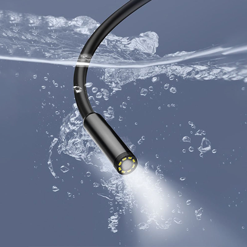 HD Inspekcja-Endoskop z Ekranem – ScopeLite HD-Pomarańczowy-Singiel (5 metrów)-Trend Polska