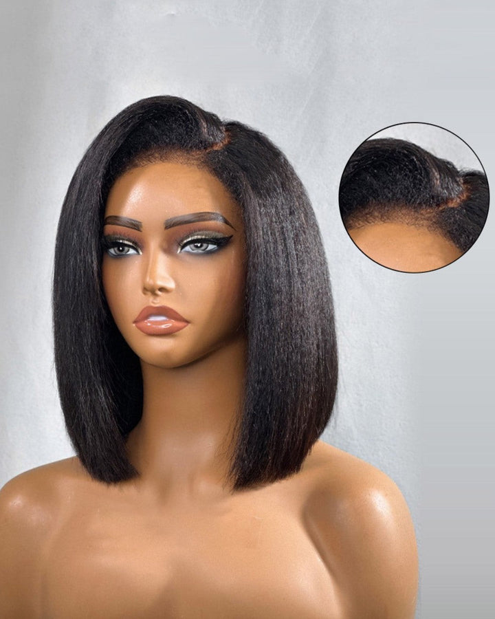 HD Lace Włosy 5x5 Kinky Straight – Zamira-30 cm (12 cali)-Trend Polska