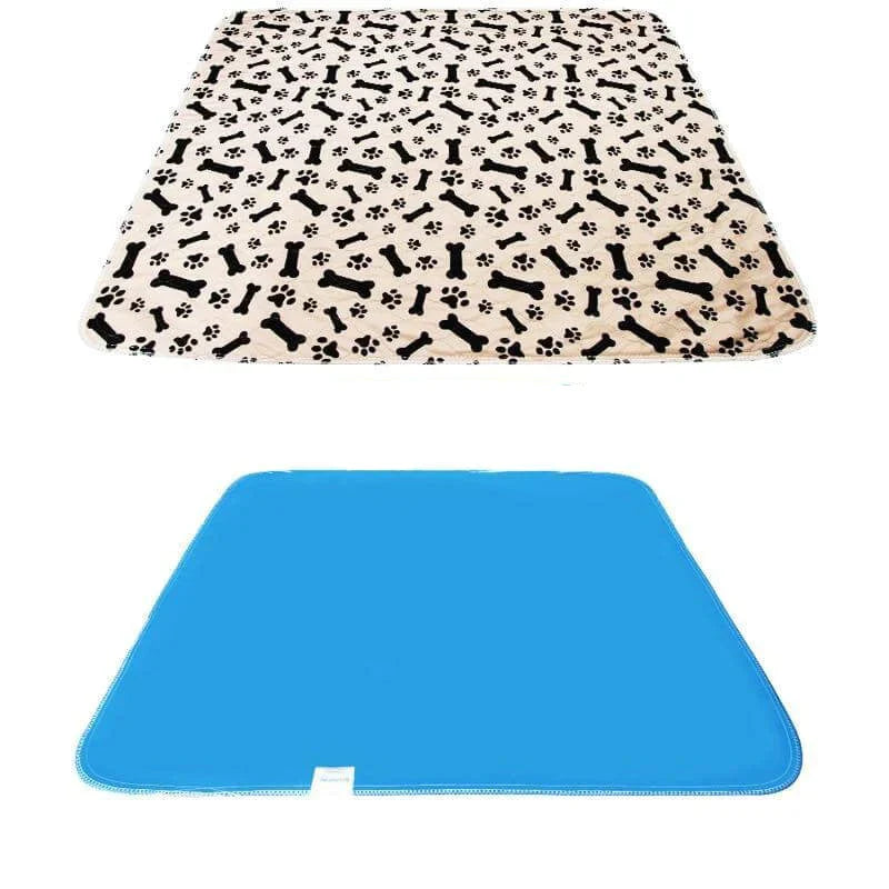 Herbruikalne plamy dla psów - EcoPad-Kawa-Kość-Lapa-40x60CM-Trend Polska