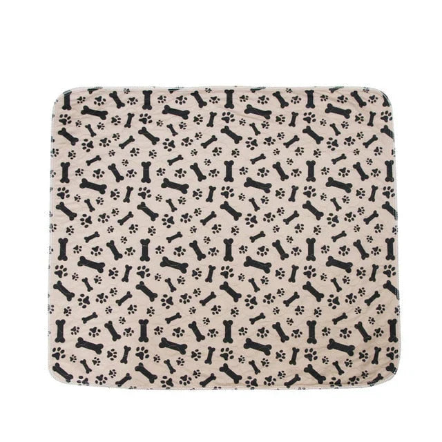 Herbruikalne plamy dla psów - EcoPad-Kawa-Kość-Lapa-40x60CM-Trend Polska