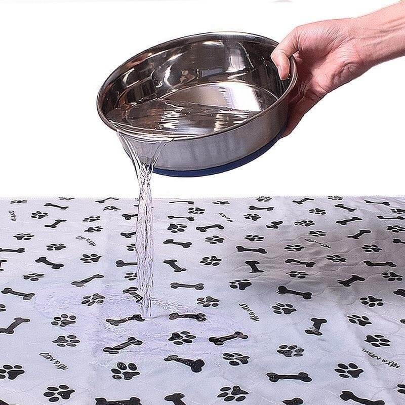 Herbruikalne plamy dla psów - EcoPad-Kawa-Kość-Lapa-40x60CM-Trend Polska