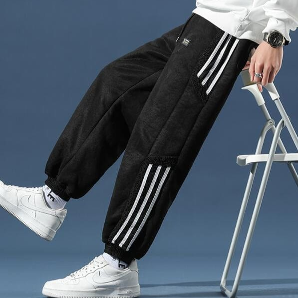 Hiphop Casual Harem Spodnie Dresowe - Street Pulse-Brązowy-XS-Trend Polska