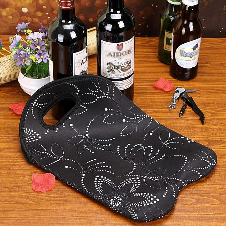 Izolowana torba na wino na dwie butelki