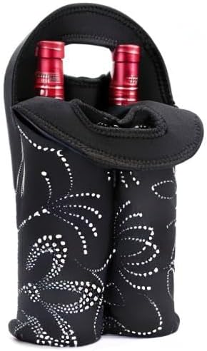 Izolowana torba na wino na dwie butelki