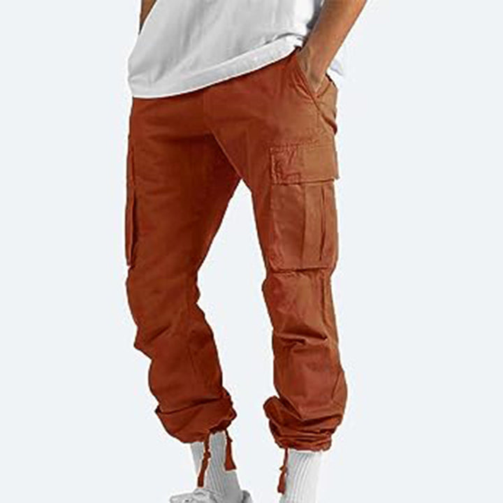 Howard - Casual Spodnie Cargo dla Mężczyzn-Szary-S-Trend Polska