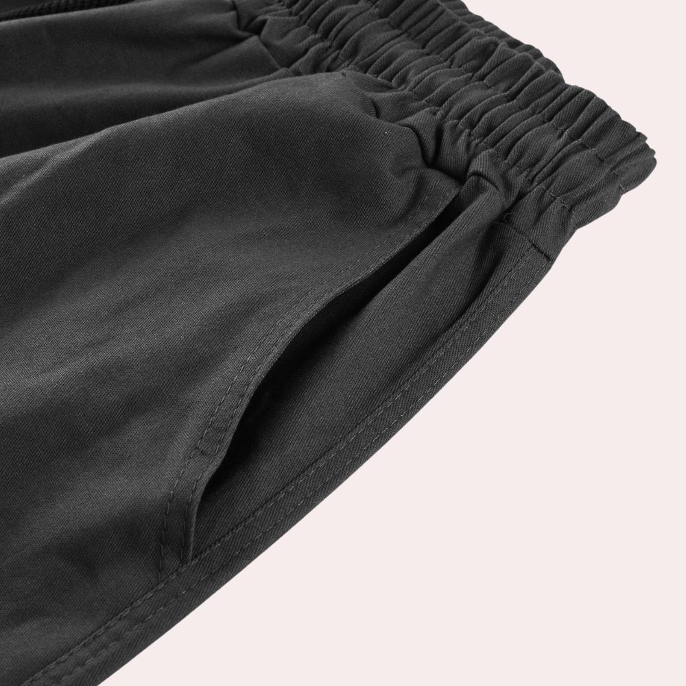 Howard - Casual Spodnie Cargo dla Mężczyzn-Szary-S-Trend Polska