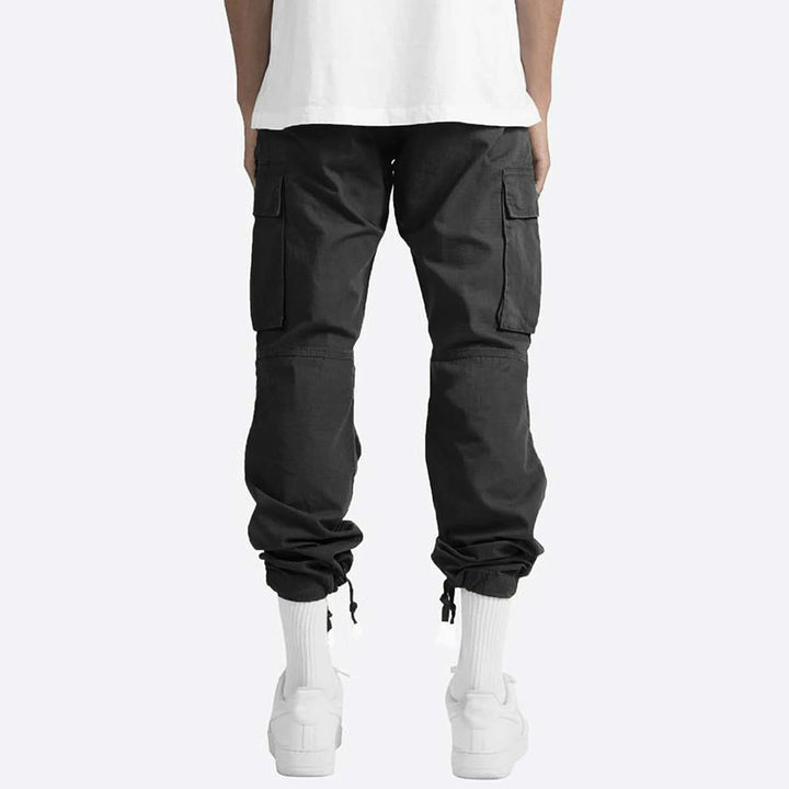 Howard - Casual Spodnie Cargo dla Mężczyzn-Szary-S-Trend Polska