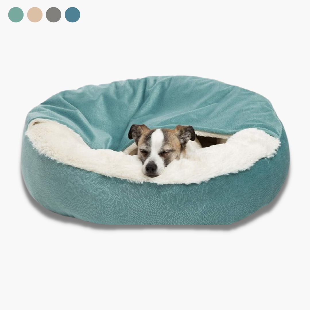 Hunden Przytulna Jaskinia - SnuggleNest-Szary-S (50cm)-Trend Polska