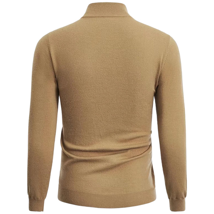 Stylowy sweter z półzamkiem dla mężczyzn - NordFlex