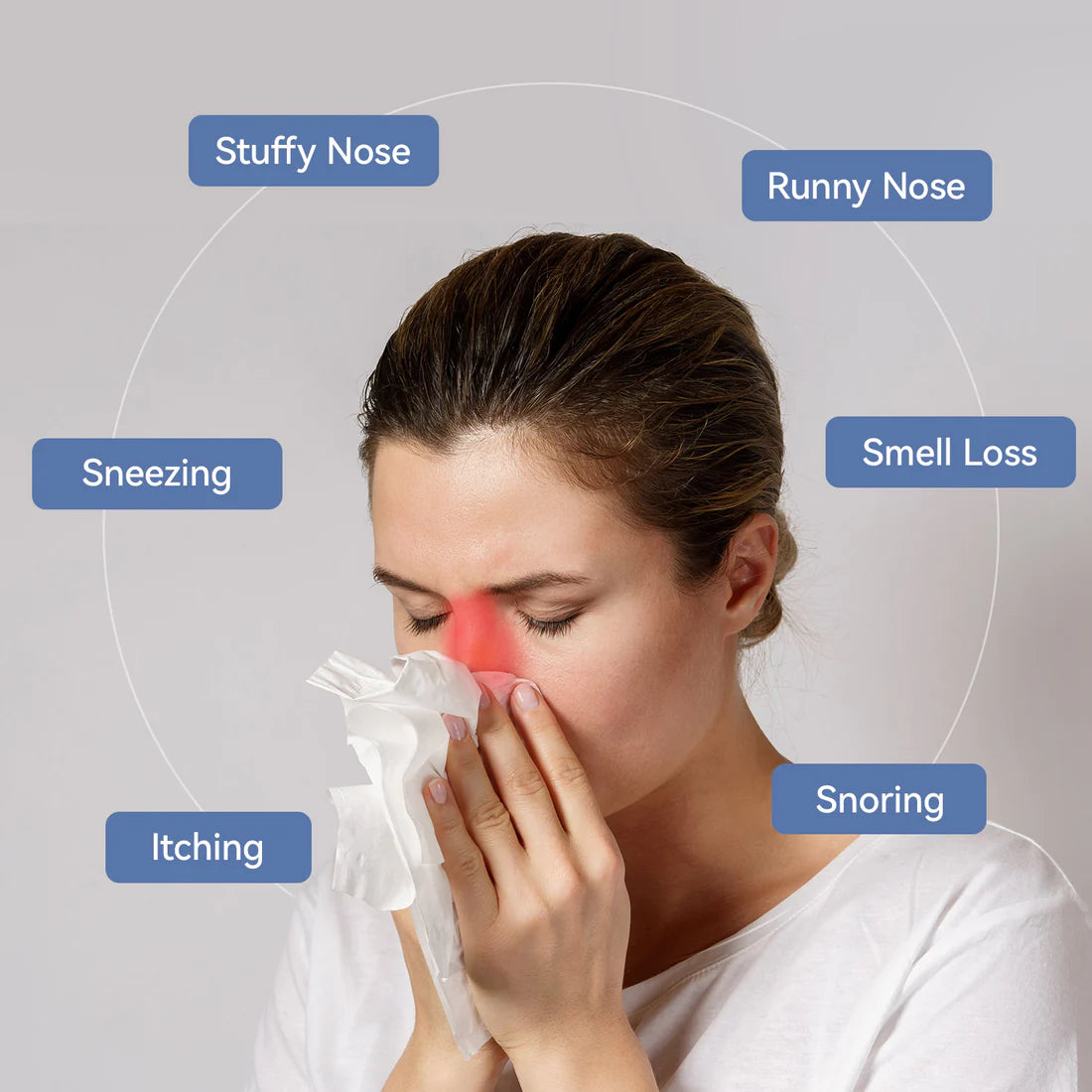 Infrarood urządzenie do nosa przeciwdziałające alergiom - ClearBreathe-Trend Polska