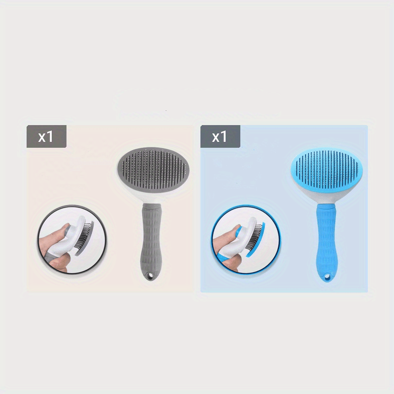 Innowacyjny grzebień dla zwierząt - FurFree Comb-Różowy-Trend Polska