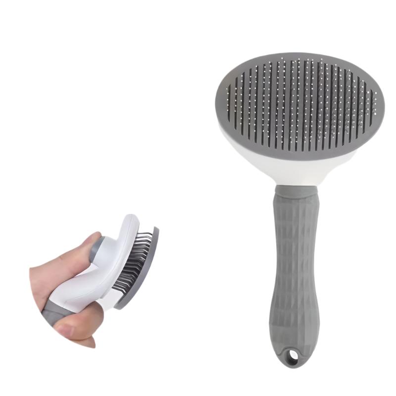 Innowacyjny grzebień dla zwierząt - FurFree Comb-Różowy-Trend Polska