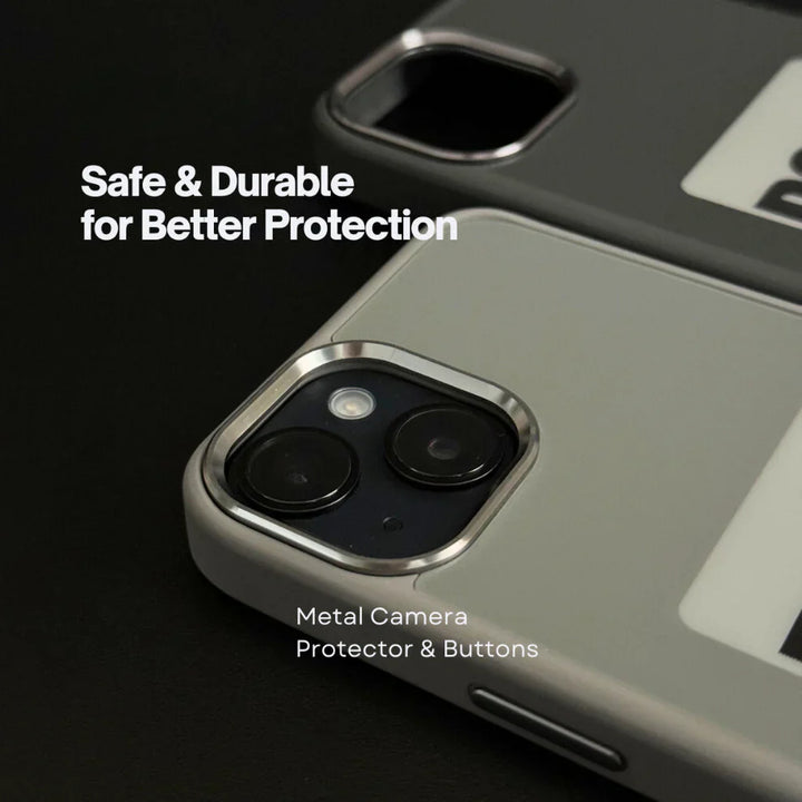 Interaktywna foto etui na iPhone - PixelShell-Czarny-iPhone 15-Trend Polska