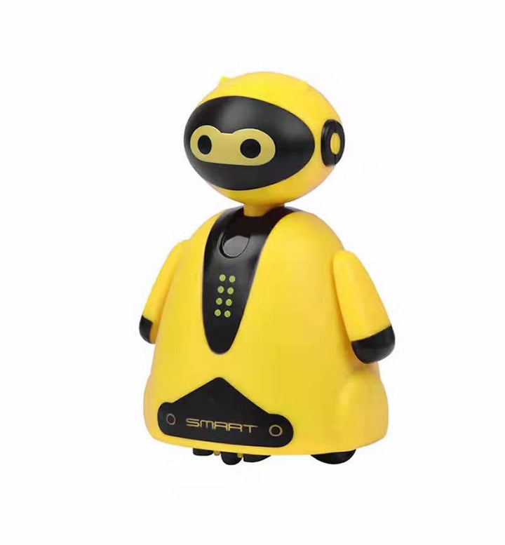 Interaktywna maszyna do kreatywnej zabawy - CreatoBot-Żółty robot-Trend Polska