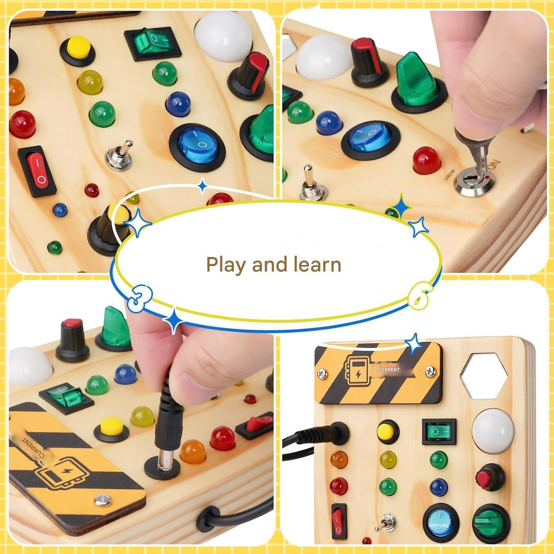 Interaktywna tablica Montessori dla małych dzieci - BrightStart-Trend Polska