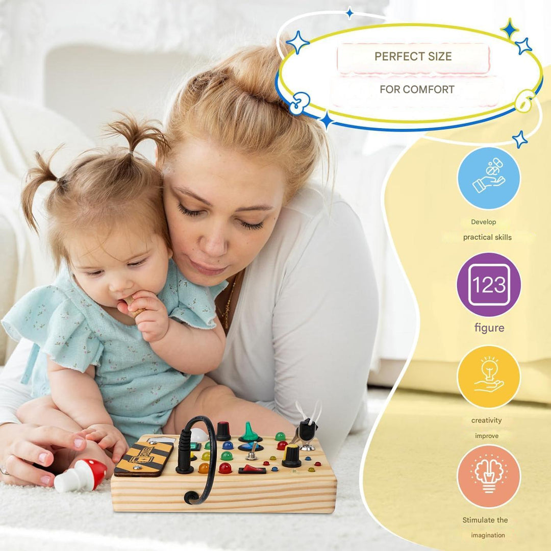 Interaktywna tablica Montessori dla małych dzieci - BrightStart-Trend Polska