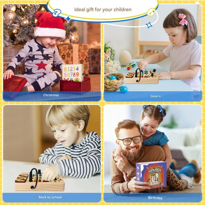 Interaktywna tablica Montessori dla małych dzieci - BrightStart-Trend Polska