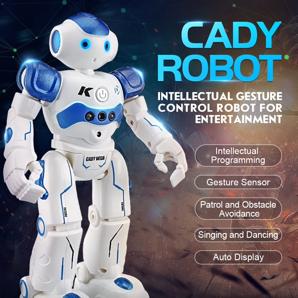Interaktywny Robot Edukacyjny - NovaBot-Niebieski-Trend Polska
