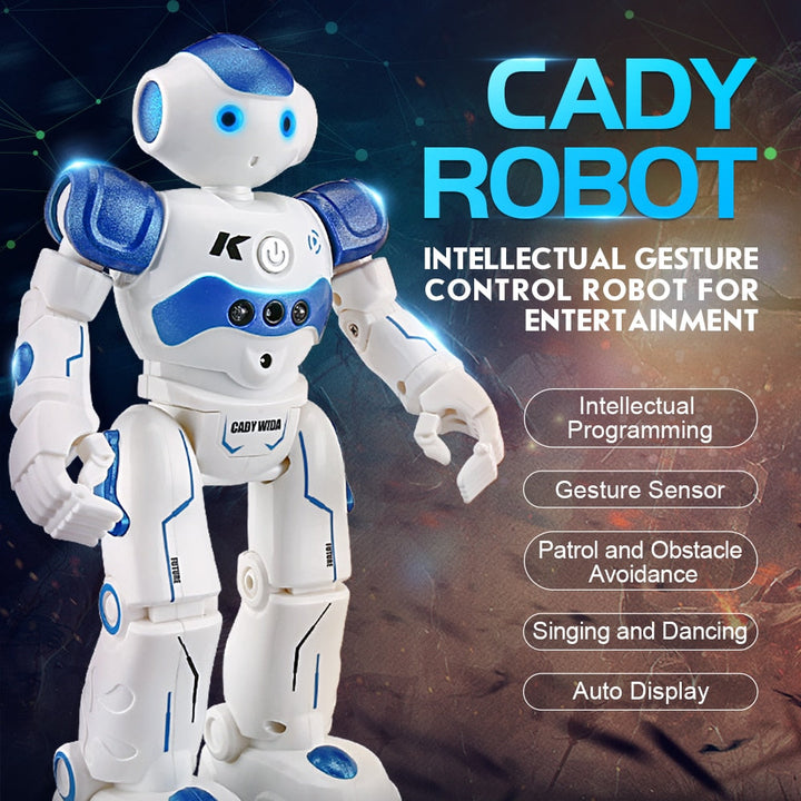 Interaktywny Robot Edukacyjny - NovaBot-Niebieski-Trend Polska